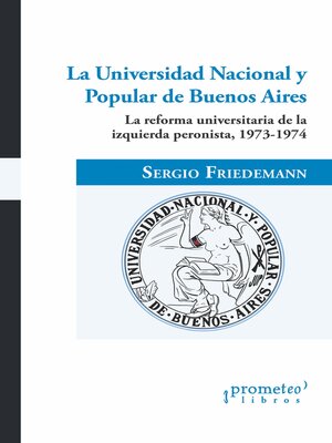 cover image of La Universidad Nacional y Popular de Buenos Aires